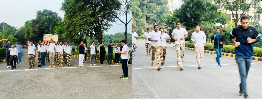 Run for Unity Organized at CISF SCL Mohali to Commemorate Sardar Vallabhbhai Patels 150 Birth Anniversary